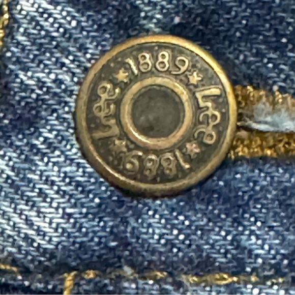 Lee Jeans Classic Dark Wash Blue Men’s Denim Jeans Regular Fit 36 x 30 - Picture 5 of 9